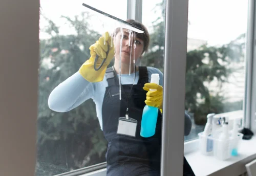 Nettoyage de vitres intérieures et extérieures à Saint-Yzan-de-Soudiac